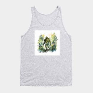 Bigfoot in the Foliage Tank Top